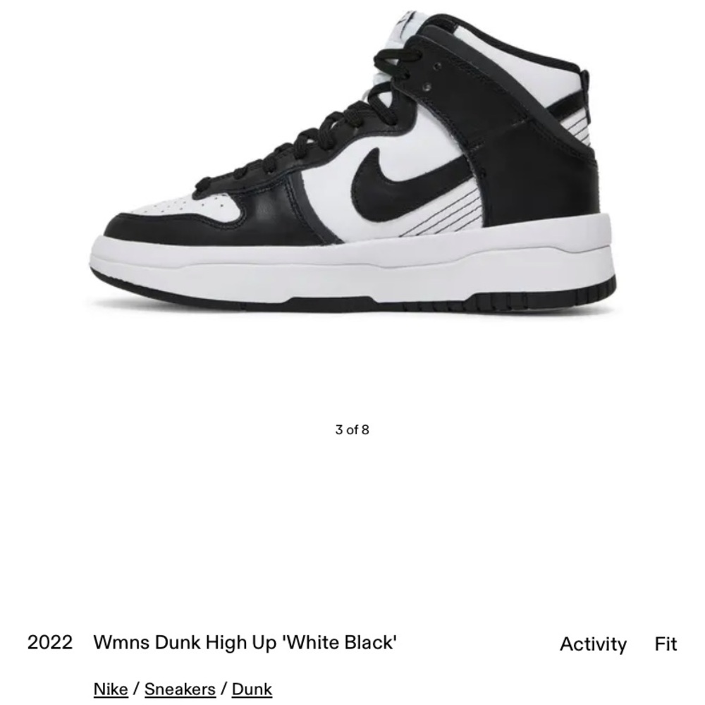 Nike Dunk High “Black/White” Panda Women’s  Sneakers